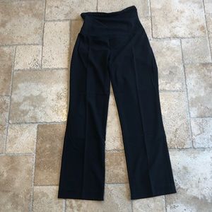 Maternity Dress Pants with Over Belly Panel